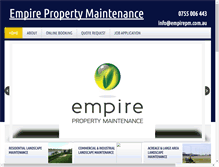 Tablet Screenshot of empirepm.com.au